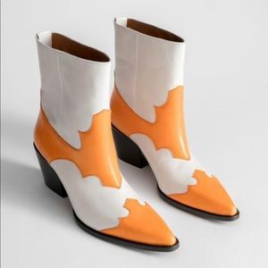 ISO & Other Stories Two Toned Boots 40